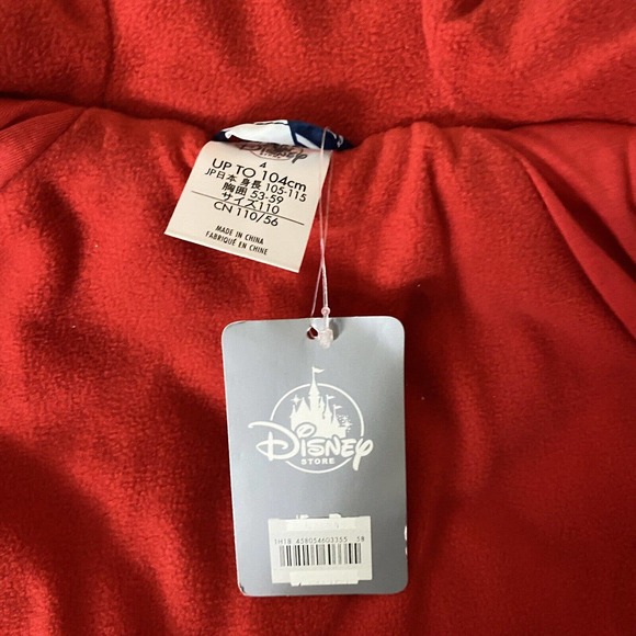 Mickey Mouse Disney Kids NWT Full Zip Puffer Hooded Jacket Size 4. - Picture 12 of 14
